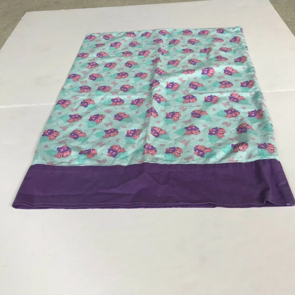 Care Bears Pillowcase Standard Butterflies Vintage